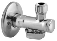 SAPHO Kutni ventil 1/2"x3/8", krom